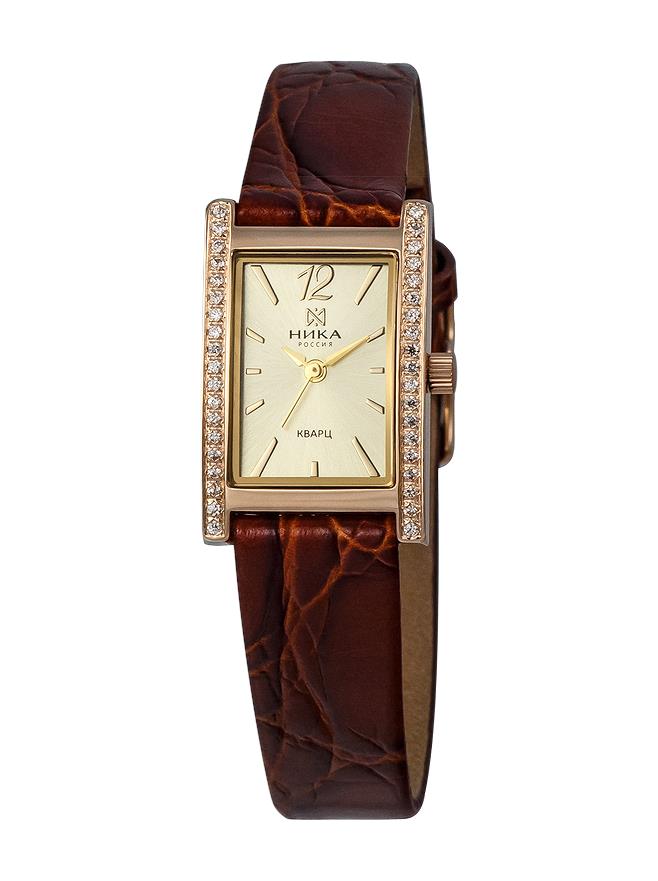 Женские часы из золота с бриллиантом 0401.1.1.45н - купить в интернет - магазине "Самоцветы" по низким ценам